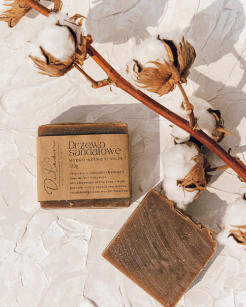 mydło naturalne drzewo sandałowe wanilia bourbon mydło rumiankowe