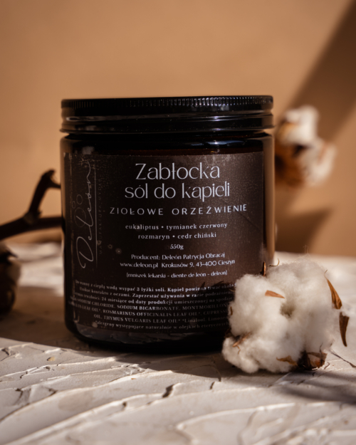 Sól Zabłocka do kąpieli – Ziołowe Orzeźwienie